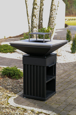 Grillkamin - Quadrum Vertical