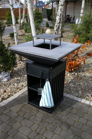 Grillkamin - Quadrum Vertical