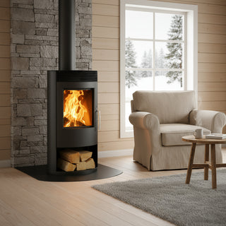 Braskamin Tartu 5 - stålversion