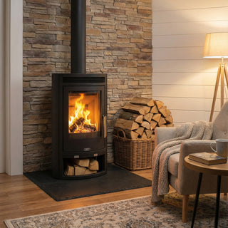 Braskamin Arktis 4 - Stål