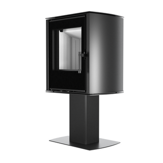 Braskamin CANE SF Hitze (Svart)