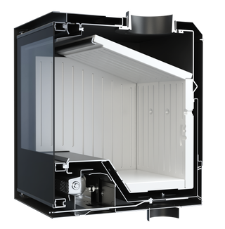 Einsatzofen mit Umluft CUBO 700 70x54 (8 kW)