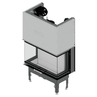 Einsatzofen HST 68x43.CG - mit dreiseitigem Glas 