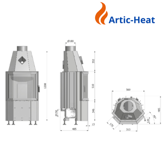 Insatskamin Prisma M