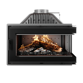 Einsatzofen Kawmet W16 Rechte Ecke 13,4 kW (schwarz)