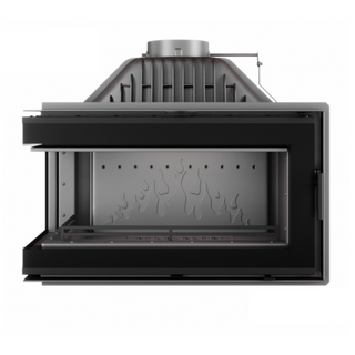 Einsatzofen Kawmet W16 Linke Ecke 13,4 kW (schwarz)