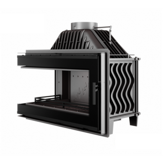 Einsatzofen Kawmet W16 Linke Ecke 13,4 kW (schwarz)