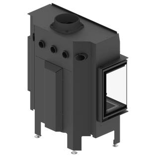 Einsatzofen - Albero AL14C - mit dreiseitigem Glas