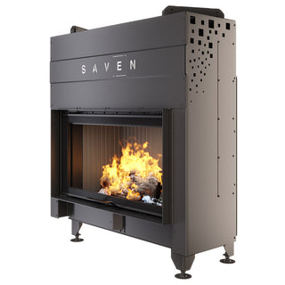 Einsatzofen SAVEN Energy Liftup 19,0 kW (Schwarz)