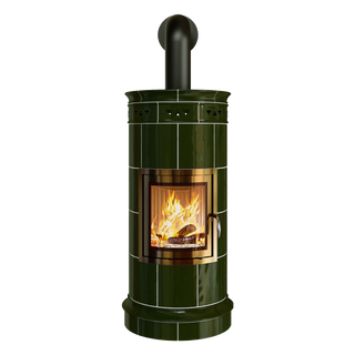 Kakelugn Bella Rosa 11 Viva (Grön)