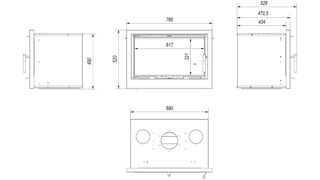 Kamineinsatz ARKE 70