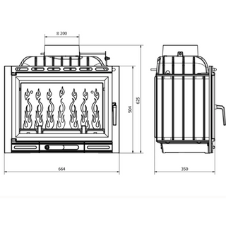 Insatskamin Kawmet W13A- 11,5kw
