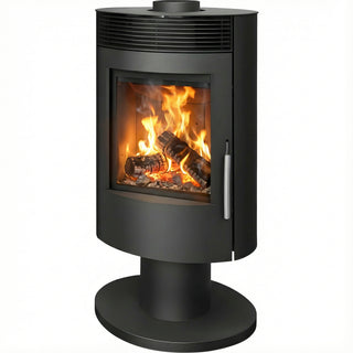 Braskamin Tartu 5 Stål Roterande