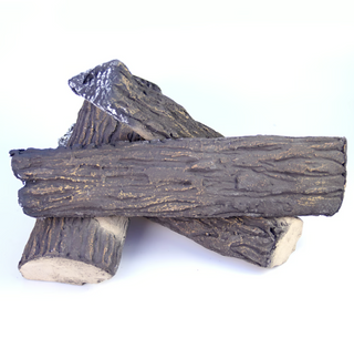 Dekorativa keramiska träbitar