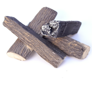 Dekorativa keramiska träbitar