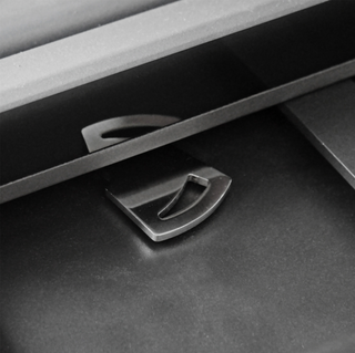 Murspis Olsberg Osorno svart stål 8kw