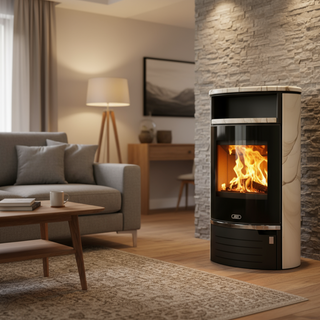 Braskamin Atlantik 7 - Sandstone