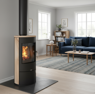 Braskamin Aspen 5 - Sandstone