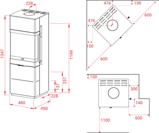 Holzofen Lotus Allure