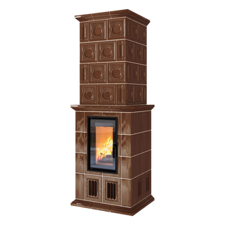 Kakelugn Bella rosa 15 HARK