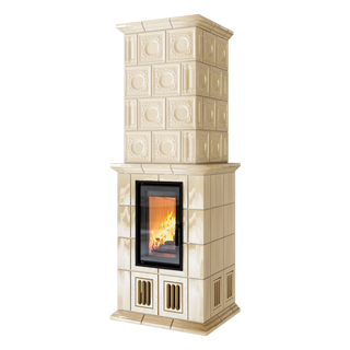 Kakelugn Bella rosa 15 HARK