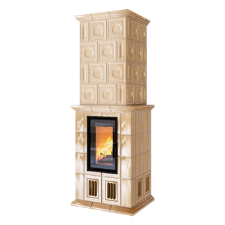 Kakelugn Bella rosa 15 HARK