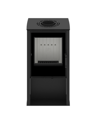 Braskamin Lupo-S Hitze (svart) 6,5 kW