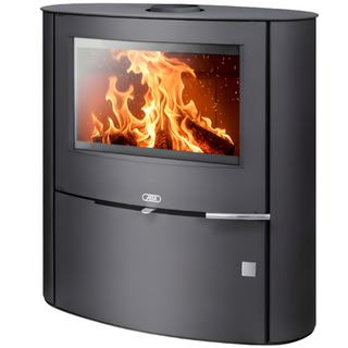 Braskamin Omaha stål