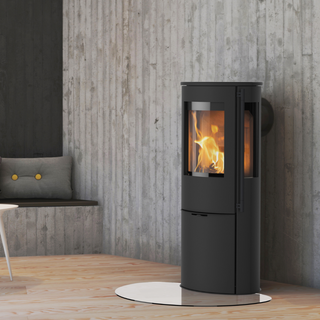 Holzofen Lotus LIVA 6 mit Seitenglas