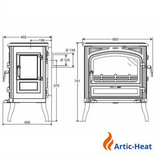 Gusseisenofen S13 (10kW)