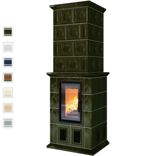 Kakelugn Bella rosa 15 HARK