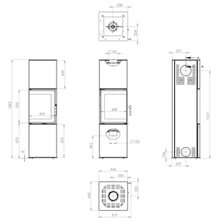 Braskamin GABI hitze