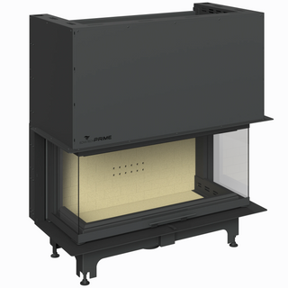 Inbyggda kamin  3V-110 | 3-glas & hisslucka