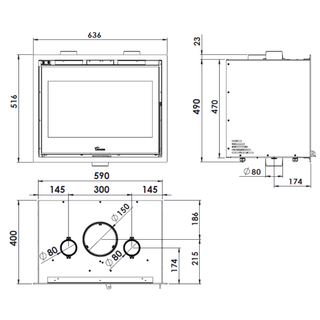 Lacunza Adour 600 Med/utan fläktsystem