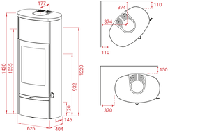 Specksteinofen Jubilee 25M