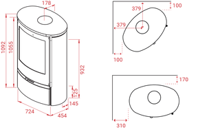 Holzofen Lotus Jubilee 35