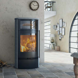 Specksteinofen mit Backofen Jubilee-35 Lotus