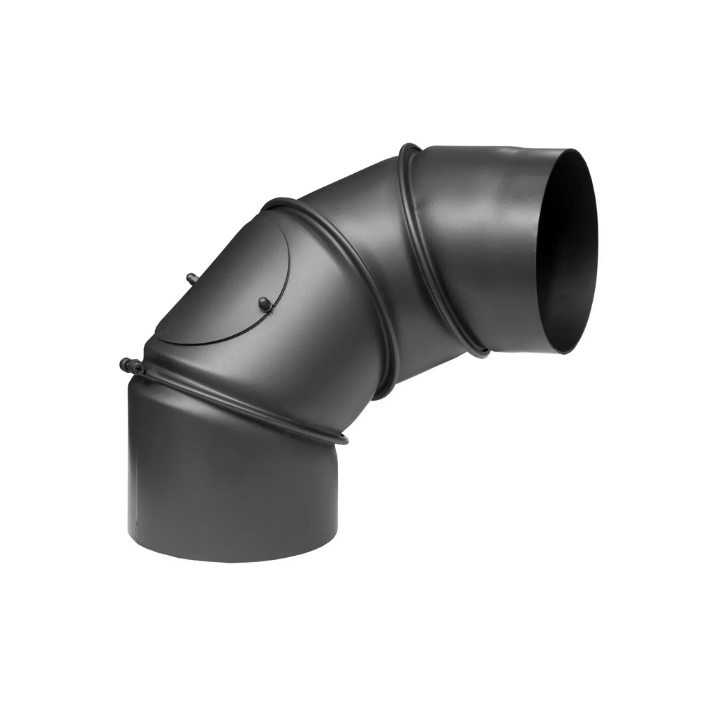 Rökrör Ø 150 mm – Justerbar UNI böj – articheat