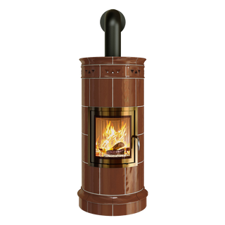 Kakelugn Bella Rosa 11 Viva (Ljusbrun)