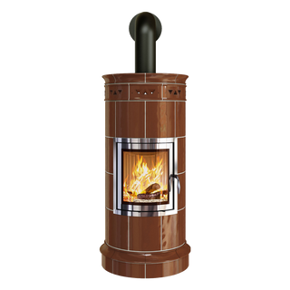 Kakelugn Bella Rosa 11 Viva (Ljusbrun)