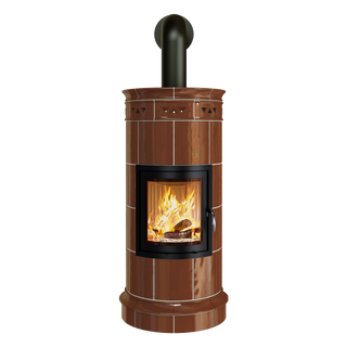 Kakelugn Bella Rosa 11 Viva (Ljusbrun)