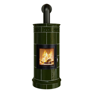 Kakelugn Bella Rosa 11 Viva (Grön)