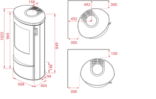 Specksteinofen Lotus LIVA 5