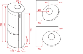 Holzofen Lotus LIVA 6
