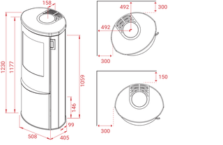 Specksteinofen Lotus LIVA 6