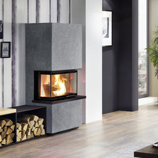 Murspis Olsberg Osorno - Natursten serpentin 8kW