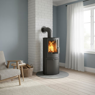 Braskamin RENO - Stål