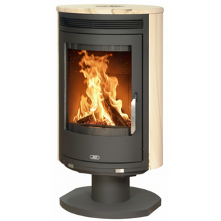 Roterande braskamin Arktis 8 - sandstone