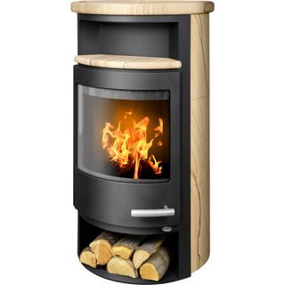 Braskamin Apollo Sandsten