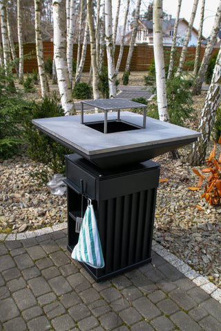 Grillkamin - Quadrum Vertical